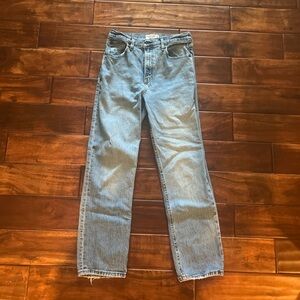 Abercrombie & Fitch Light Blue High Rise Jeans